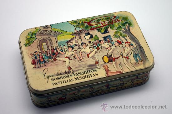 Caixas e caixinhas met&aacute;licas: Caja de Metal - Confiturias GOYA - Vitoria.