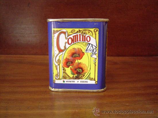 Blechdosen und Kisten: Bonita caja o bote de Comillo