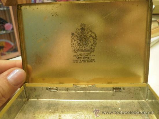 Cajas y cajitas met&aacute;licas: Antigua caja de lata - Foto 2