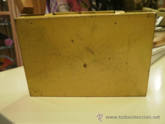 Cajas y cajitas met&aacute;licas: Antigua caja de lata - Foto 3