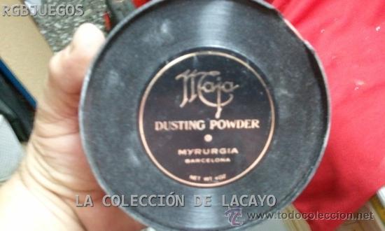 Cajas y cajitas met&aacute;licas: ANTIGUA POLVERA DE MIRURGIA DUSTING POWDER