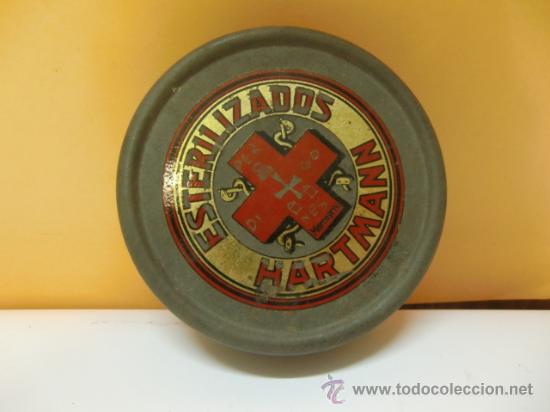 Cajas y cajitas met&aacute;licas: Caja redonda de hojalata - Foto 1