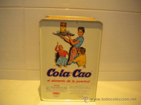 Cajas y cajitas met&aacute;licas: Caja Cola Cao - Foto 3