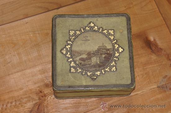 Cajas y cajitas met&aacute;licas: caja metalica con vista de Manresa