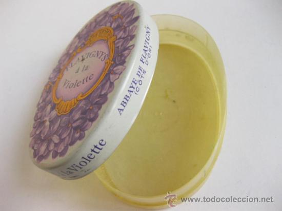 Cajas y cajitas met&aacute;licas: CAJA DE CARAMELOS FLAVIGNYS A LA VIOLETTE - FLAVIGNY - Foto 2