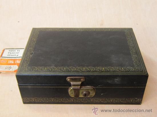 Cajas y cajitas met&aacute;licas: CAJA JOYERO EN PIEL