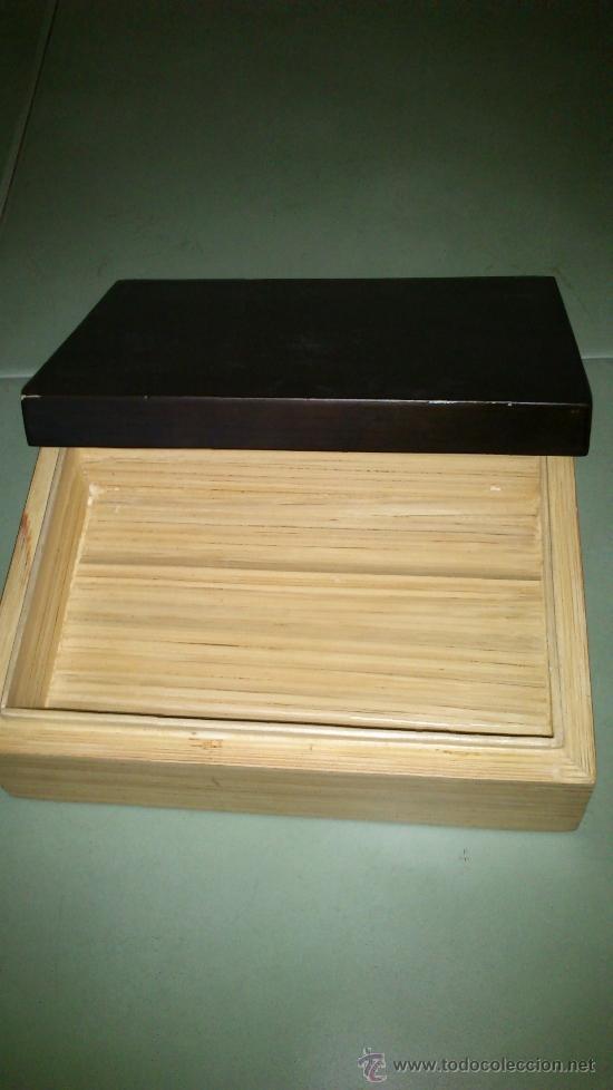 Cajas y cajitas met&aacute;licas: Cajita de madera - Foto 1