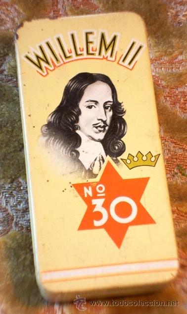 Bo&icirc;tes et petites bo&icirc;tes m&eacute;talliques: BONITA CAJA DE LATA. WILLEM II. N&ordm;30