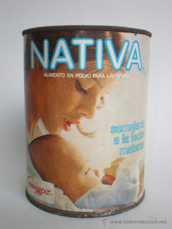 lata de leche en polvo nestlé, nativa 2 - Buy Antique boxes and metal boxes  on todocoleccion