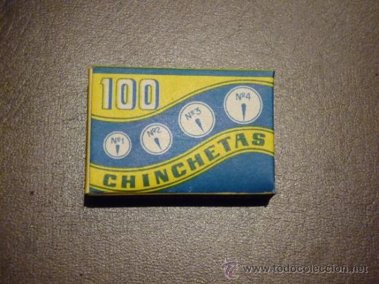 Casse e cassette metalliche: ANTIGUA CAJA DE CHINCHETAS - N&ordm; 3.