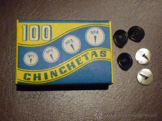 Casse e cassette metalliche: ANTIGUA CAJA DE CHINCHETAS - N&ordm; 3.