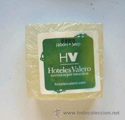 Bo&icirc;tes et petites bo&icirc;tes m&eacute;talliques: Peque&ntilde;a pastilla de jabon - Hoteles Valero (Huesca)