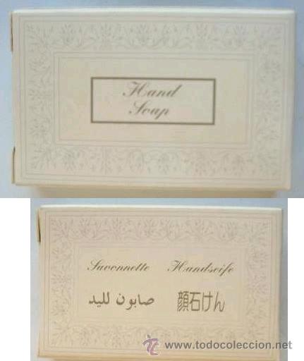 Cajas y cajitas met&aacute;licas: Peque&ntilde;a pastilla de jabon con cajita