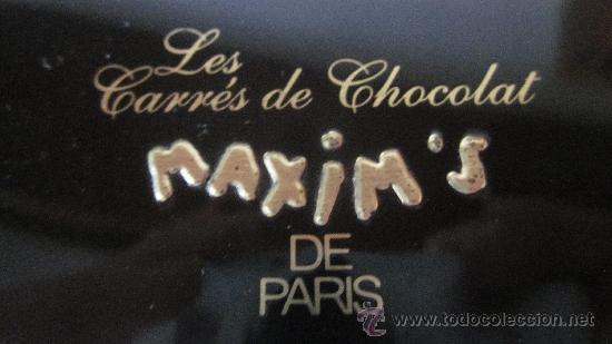 Cajas y cajitas met&aacute;licas: Caja de chocolates Maxims - Foto 1