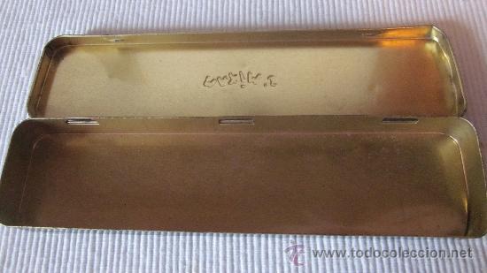 Cajas y cajitas met&aacute;licas: Caja de chocolates Maxims - Foto 3