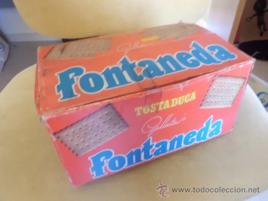 Blechdosen und Kisten: Caja de Carton de Galletas Maria Fontaneda A&ntilde;os 80 aprox