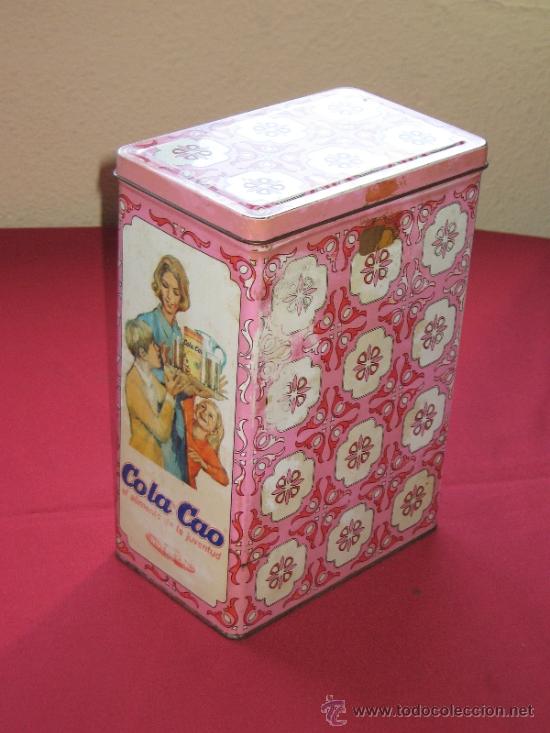Caixas e caixinhas met&aacute;licas: ANTIGUA CAJA DE COLACAO