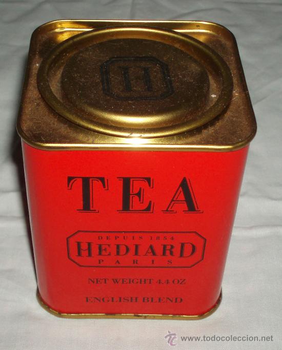 Bo&icirc;tes et petites bo&icirc;tes m&eacute;talliques: caja metalica de tea Hediard