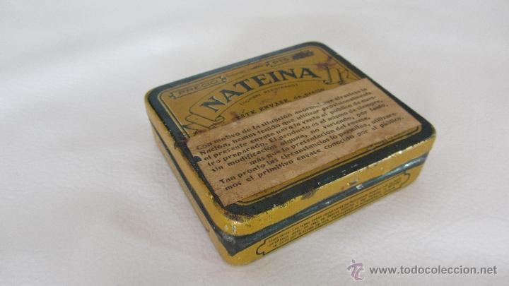 Bo&icirc;tes et petites bo&icirc;tes m&eacute;talliques: CAJA DE HOJALATA DE MEDICAMENTOS NATEINA