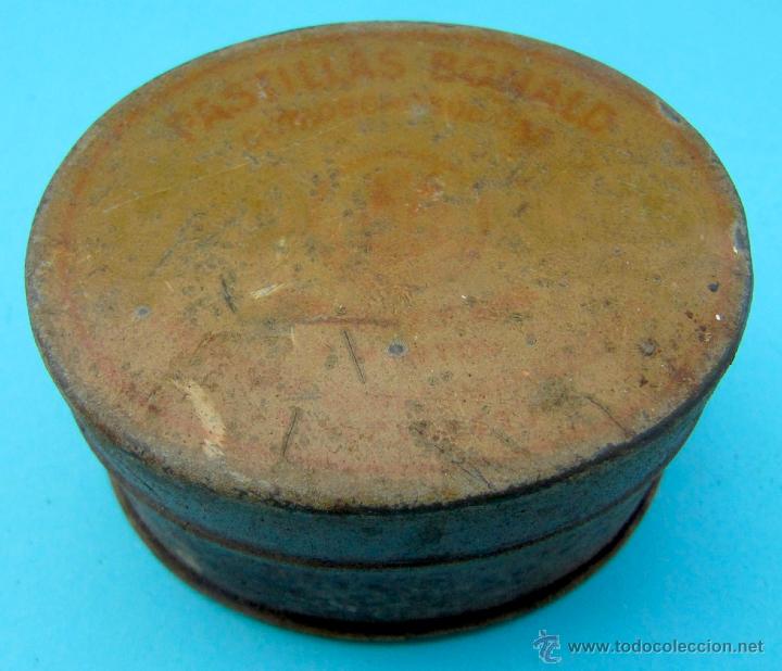 Cajas y cajitas met&aacute;licas: PASTILLAS BONALD. CAJA MET&Aacute;LICA