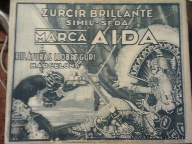 Cajas y cajitas met&aacute;licas: cajita carton ORIENTALISMO SEDA MARCA AIDA Art-Deco