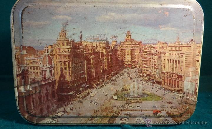 Bo&icirc;tes et petites bo&icirc;tes m&eacute;talliques: CAJA LATA VALENCIA - INFUSIONES EL BESO - AZAFRANES - Juan Pastor Palazon