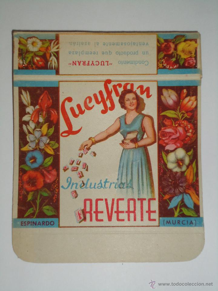 Bo&icirc;tes et petites bo&icirc;tes m&eacute;talliques: CAJA DE CARTON ANTIGUA PARA MONTAR DE LUCYFRAN ( INDUSTRIAS REVERTE ). --G