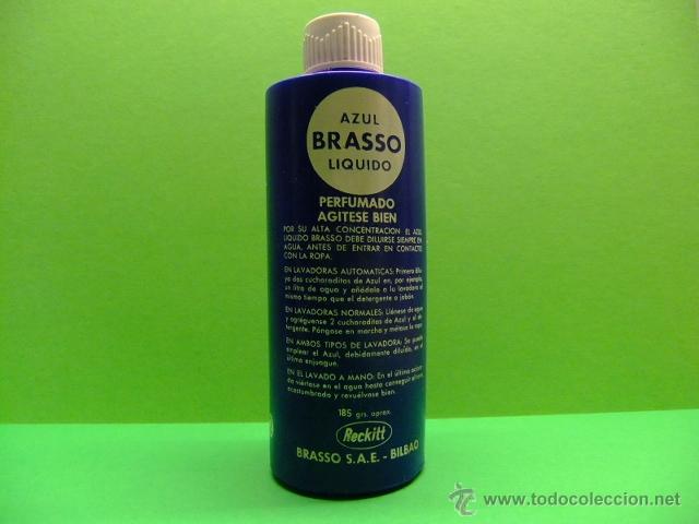 Cajas y cajitas met&aacute;licas: AZULETE CONCENTRADO LIQUIDO BRASSO - Foto 2