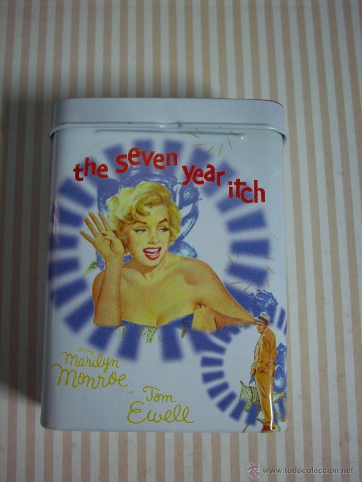 Cajas y cajitas met&aacute;licas: MARILYN MONROE  THE SEVEN YEAR IT- LA TENTACI&Oacute;N VIVE ARRIBA