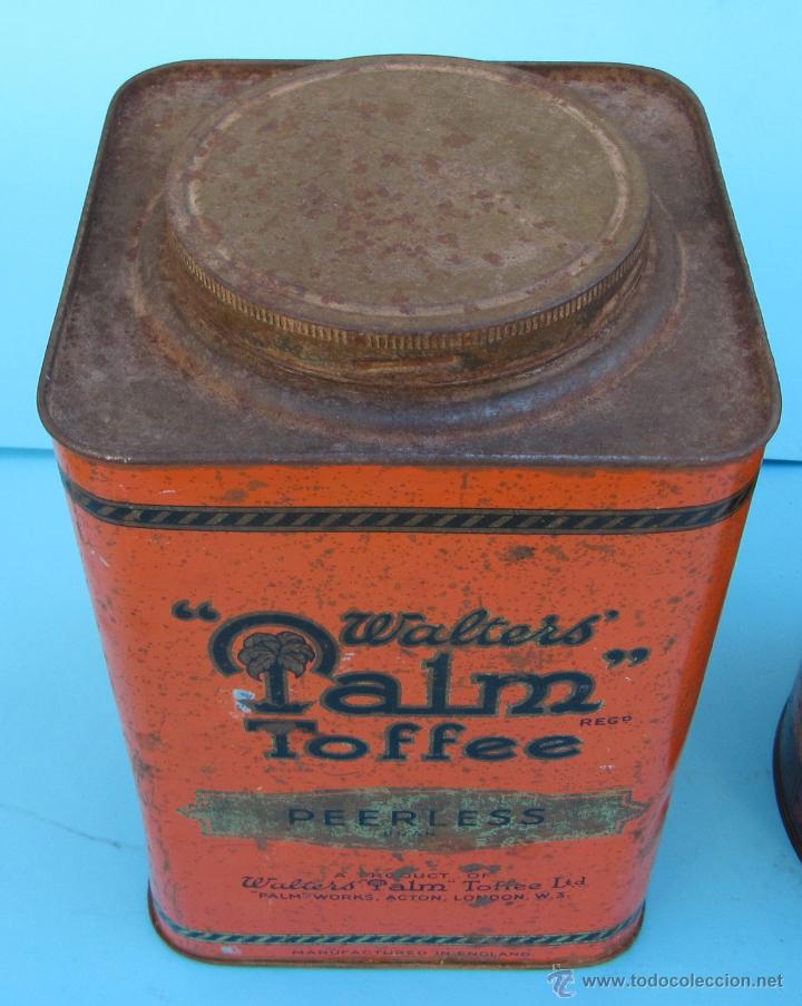 caja metálica. walters palm toffee. peerles bra - Buy Antique