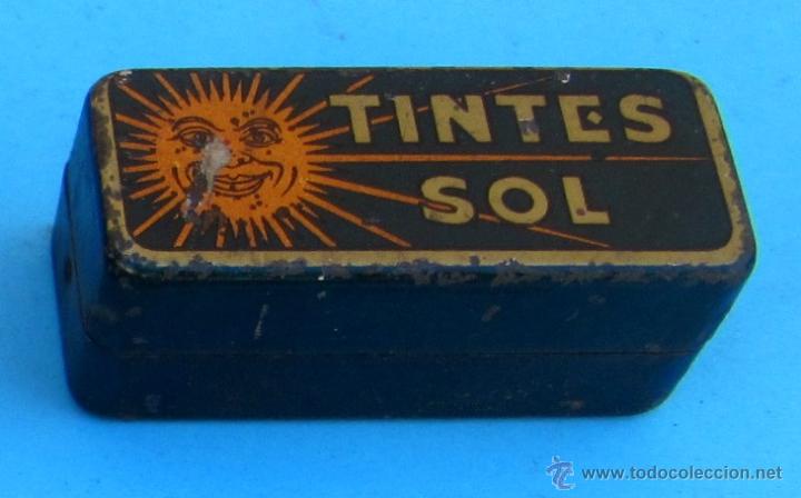 Cajas y cajitas met&aacute;licas: CAJA MET&Aacute;LICA TINTES SOL.
