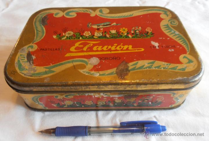Cajas y cajitas met&aacute;licas: PASTILLAS EL AVION - Foto 1