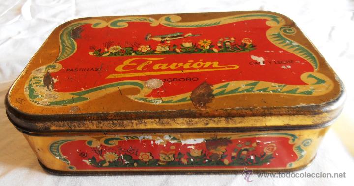 Cajas y cajitas met&aacute;licas: PASTILLAS EL AVION - Foto 3