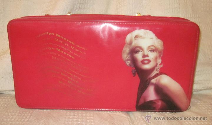 Cajas y cajitas met&aacute;licas: ESTUCHE DE COSM&Eacute;TICA DE MARILYN MONROE,VAC&Iacute;O,A&Ntilde;OS 70