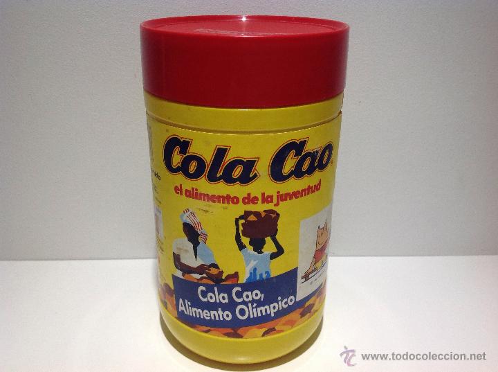 Cajas y cajitas met&aacute;licas: ANTIGUO BOTE DE *COLA CAO* 500 gr. MASCOTA COBI,