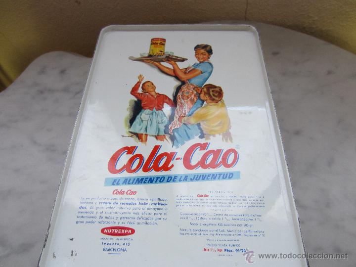 Cajas y cajitas met&aacute;licas: caja colacao - Foto 3