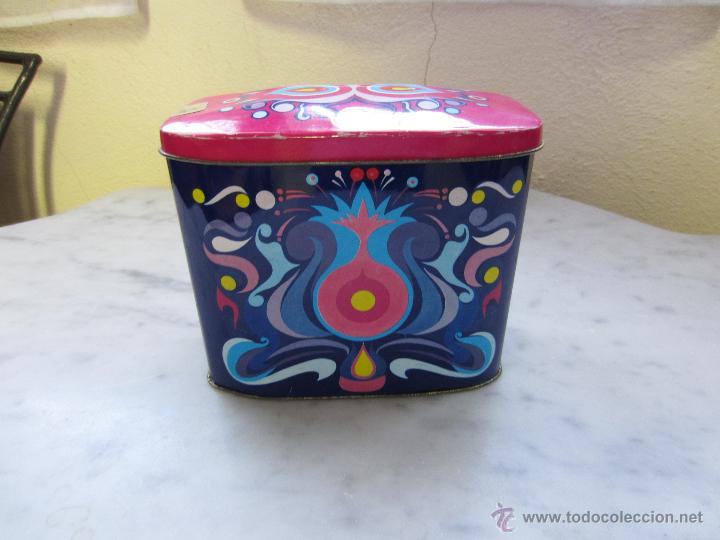 Cajas y cajitas met&aacute;licas: caja a&ntilde;os 60 - Foto 1