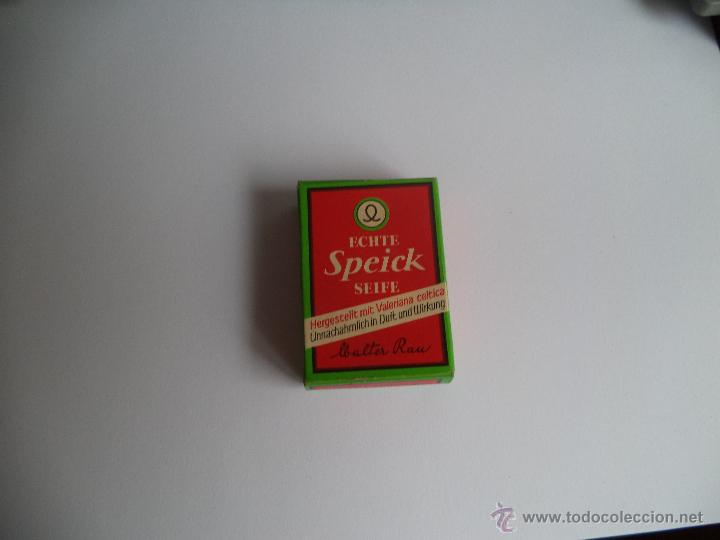 Blechdosen und Kisten: Caja con jabon Speick seife Aleman con Valeriana Celtica