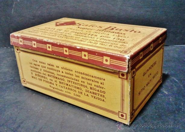 Cajas y cajitas met&aacute;licas: Caja de Sales Busto. - Foto 2