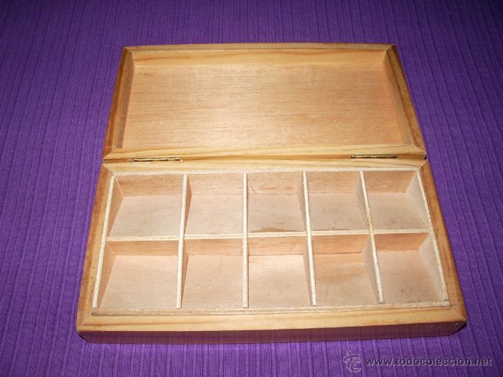 Cajas y cajitas met&aacute;licas: CAJA DE MADERA PARA SELLOS - Foto 2