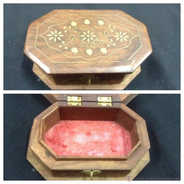 Cajas y cajitas met&aacute;licas: Caja de madera - con cierre - 15x10 - car55 - Foto 1