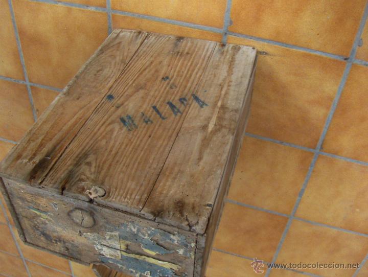 Cajas y cajitas met&aacute;licas: CAJA DE MADERA DE LECHE CONDENSADA LA LECHERA. - Foto 6