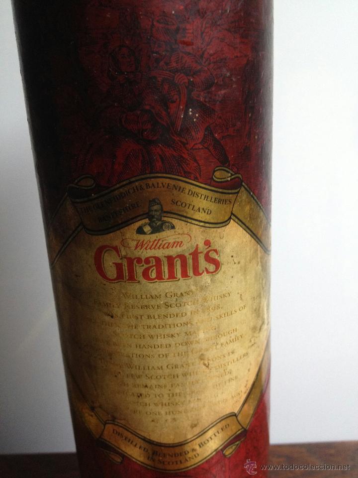 Cajas y cajitas met&aacute;licas: CAJA  WHISKY WILLIAM GRANTS - Foto 1