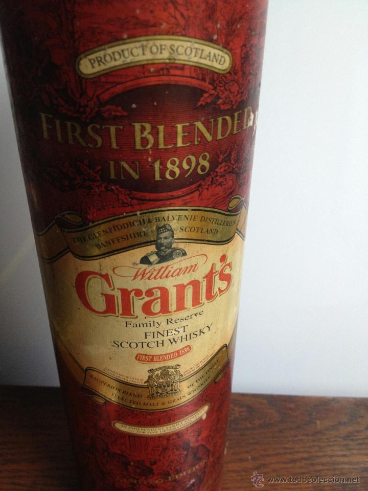 Cajas y cajitas met&aacute;licas: CAJA  WHISKY WILLIAM GRANTS - Foto 2