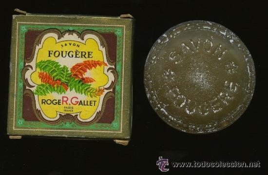Boxes and metal boxes: Cajita + pastilla de jab&oacute;n * FOUG&Ecirc;RE * (ROGER GALLET - PARIS)