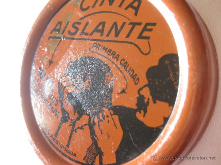 Cajas y cajitas met&aacute;licas: CAJA DE LATA DE CINTA AISLANTE - Foto 2