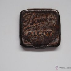 Cajas y cajitas metálicas: CAJA METALICA DE PAPEL DE FUMAR BAMBU -ALCOY 