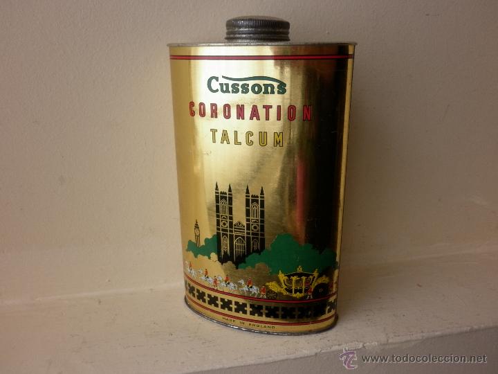 Blechdosen und Kisten: BOTE DE LATA DE POLVOS DE TALCO CUSSONS A&Ntilde;OS 60 INGLATERRA