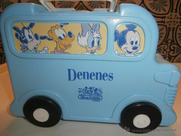 Cajas y cajitas met&aacute;licas: Caja tipo maleta de Disney babies Denenes ,autobus