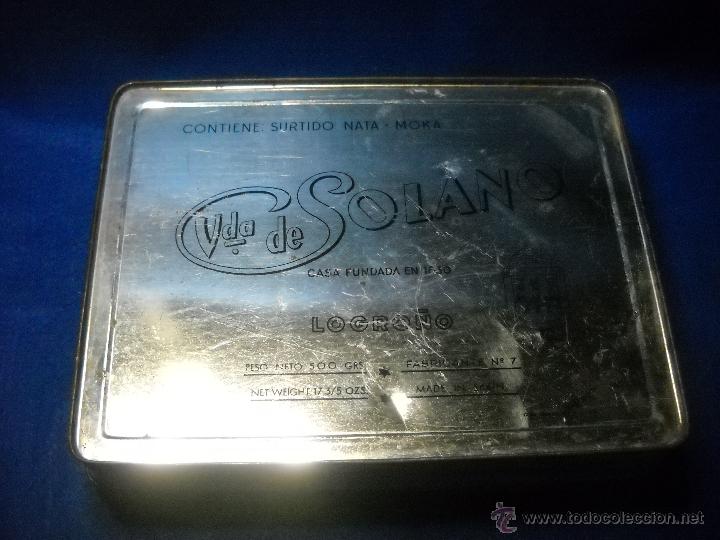 Cajas y cajitas met&aacute;licas: CAJA VDA. DE SOLANO - PERROS - Foto 3
